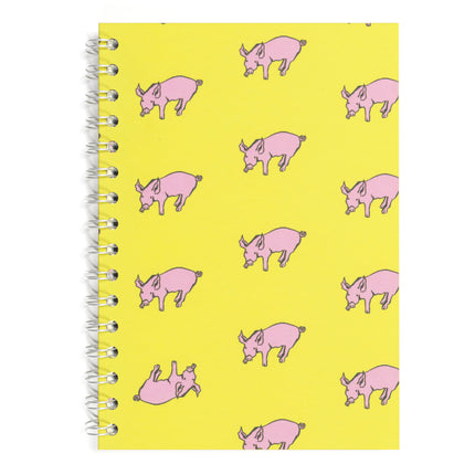 A5 Portrait Note Book, Sunshine Yellow