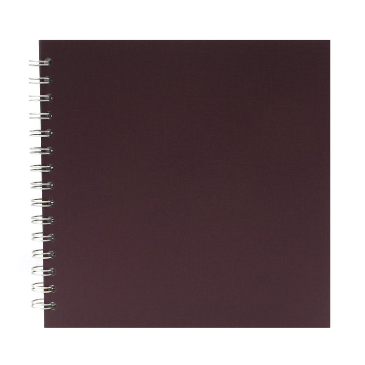 8x8 Square, Eco Aubergine Sketchbook by Pink Pig International