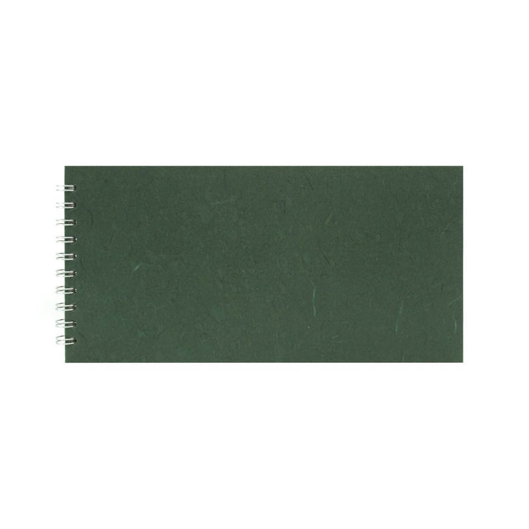 12x6 Landscape, Dark Green Sketchbook by Pink Pig International