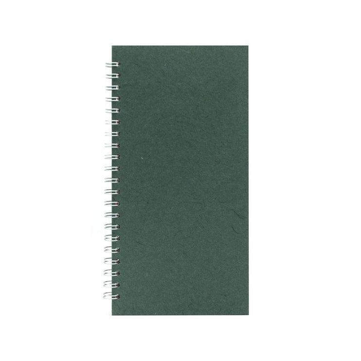 12x6 Portrait, Dark Green Sketchbook by Pink Pig International