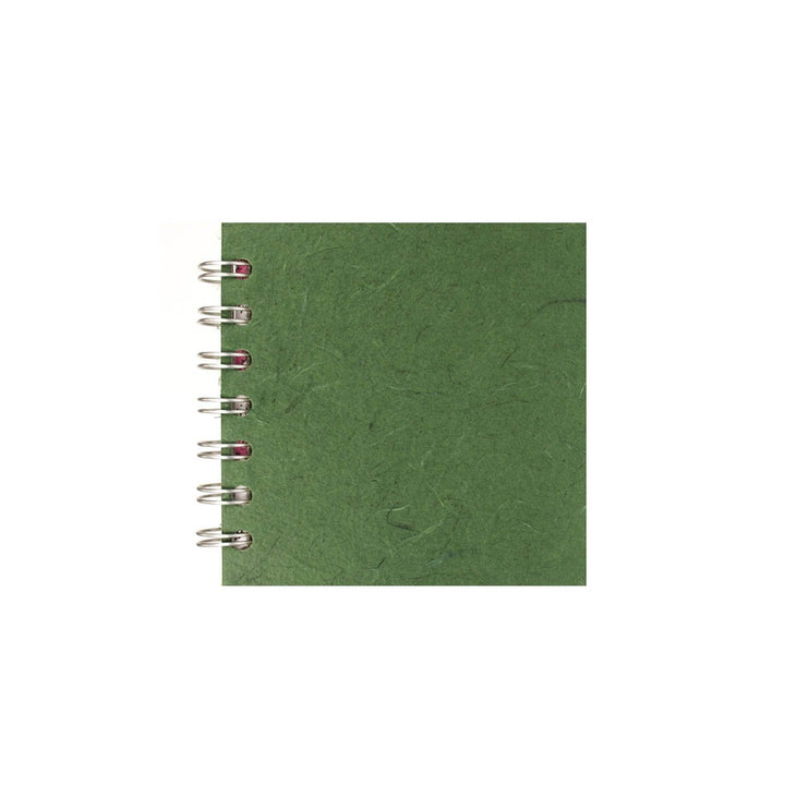 4x4 Zen Book, Dark Green Sketchbook by Pink Pig International