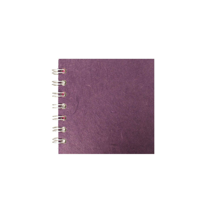 4x4 Square, Aubergine Sketchbook by Pink Pig International