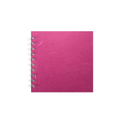 6x6 Square, Bright Pink Sketchbook by Pink Pig International