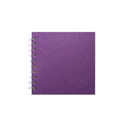 6x6 Square, Purple Sketchbook by Pink Pig International