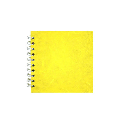 6x6 Square, Yellow Sketchbook by Pink Pig International