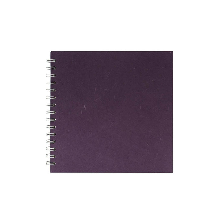 8x8 Square, Aubergine Sketchbook by Pink Pig International