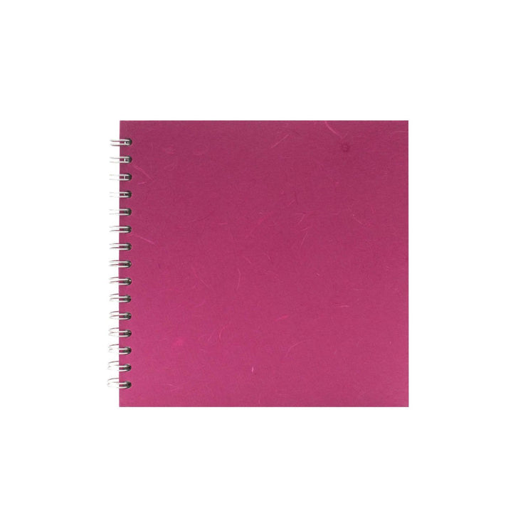 8x8 Square, Bright Pink Sketchbook by Pink Pig International