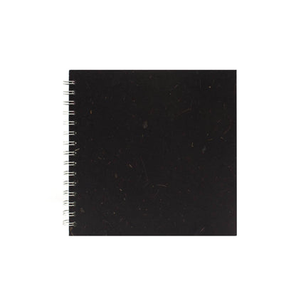 8x8 Square, Ebony Sketchbook by Pink Pig International