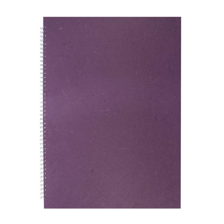 A2 Portrait, Aubergine Sketchbook by Pink Pig International