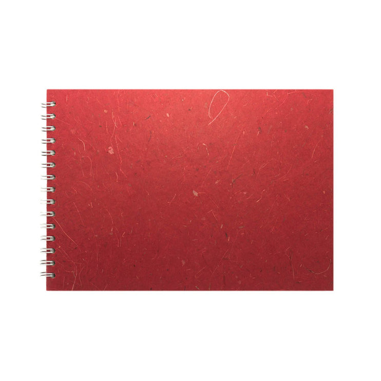 A4 Landscape, Burgundy Display Book by Pink Pig International