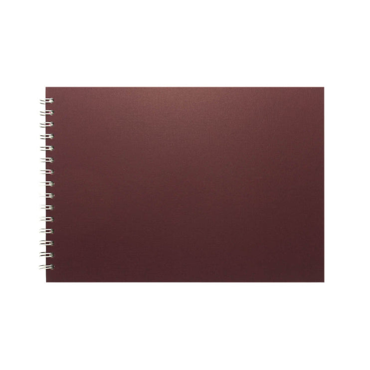 A4 Landscape, Eco Aubergine Display Book by Pink Pig International