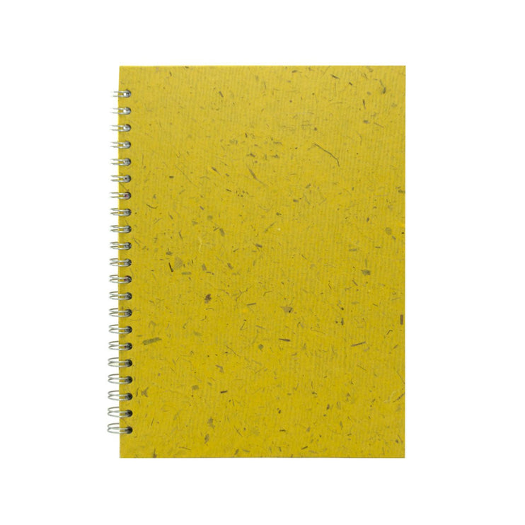A4 Portrait, Wild Yellow Watercolour Book by Pink Pig International