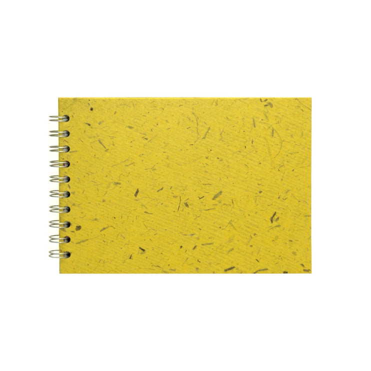 A5 Landscape, Wild Yellow Sketchbook by Pink Pig International