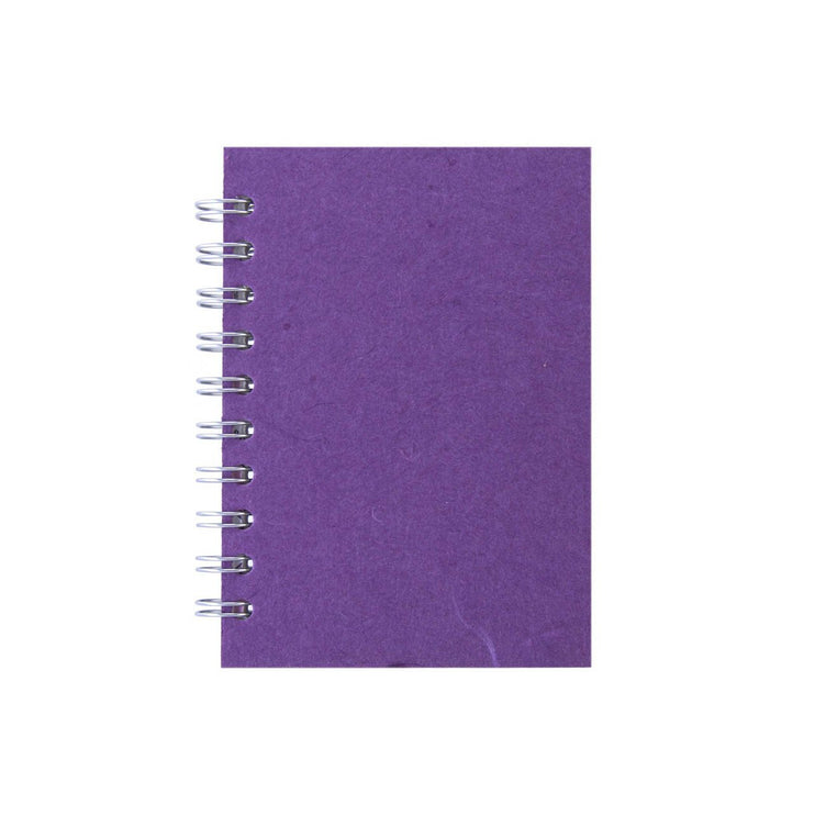 A6 Portrait, Purple Notebook by Pink Pig International