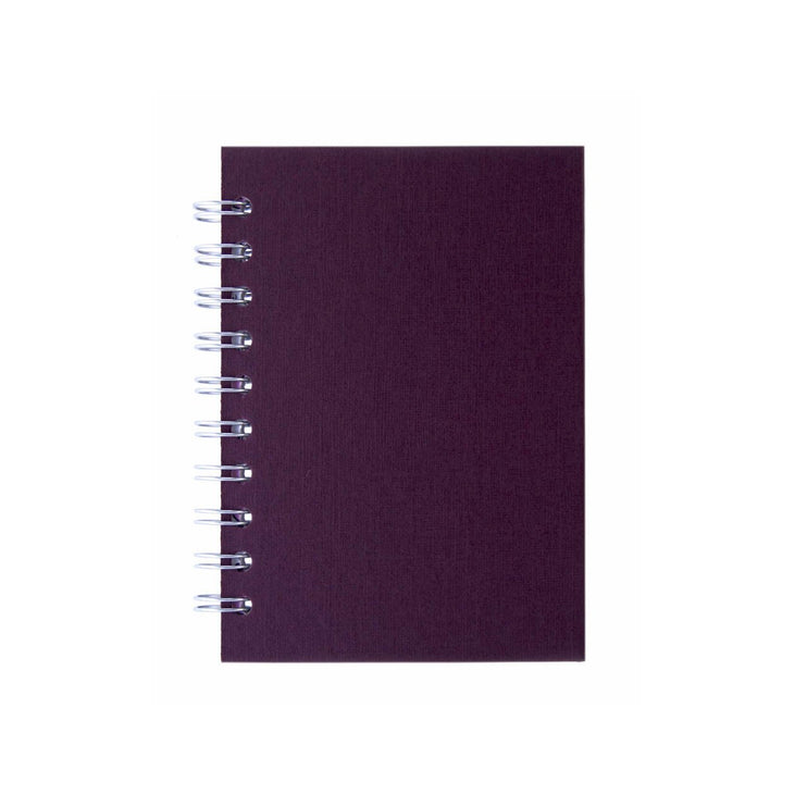 A6 Portrait, Eco Aubergine Sketchbook by Pink Pig International