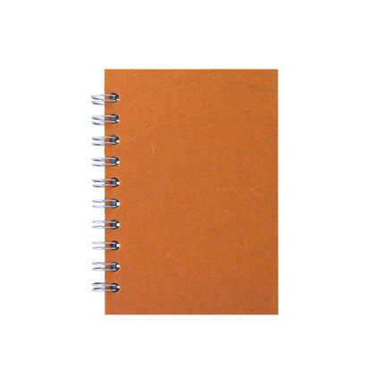 A6 Portrait, Orange Notebook by Pink Pig International